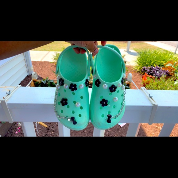 Blinged Out Crocs - Picture 1 of 2